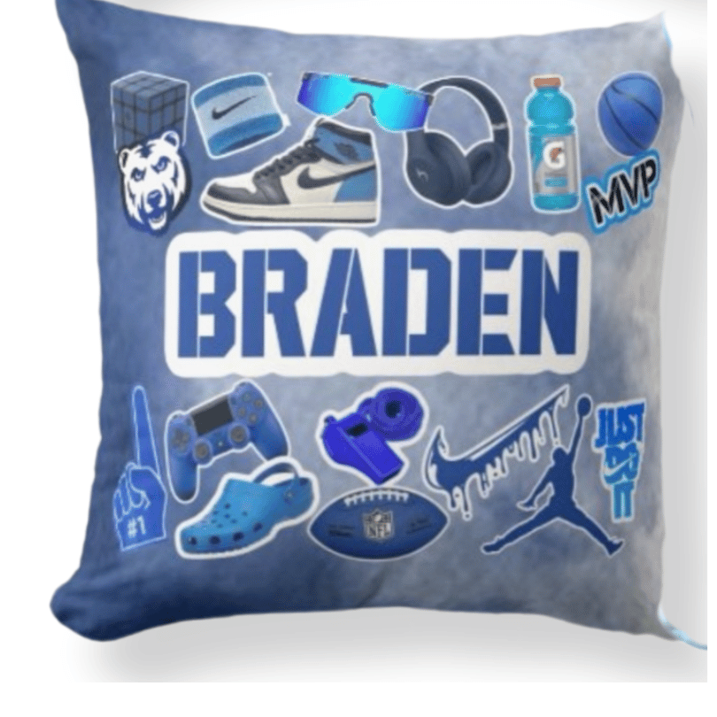 Custom throw pillow Create’D