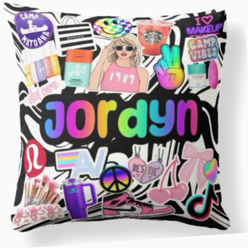Custom throw pillow Create’D
