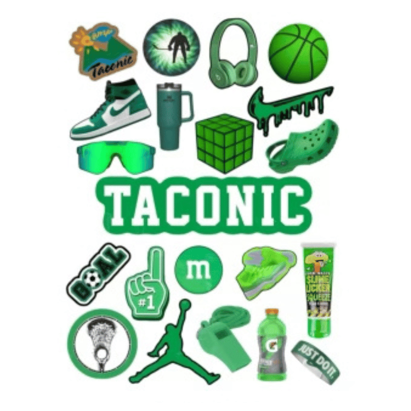 Camp Color Stickers – Boys – Green – Create’d