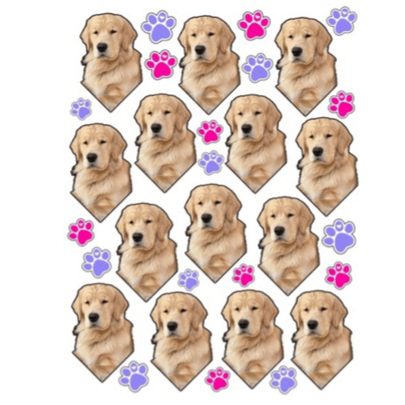 Dog/Face Personalized Sticker Sheet Create’d