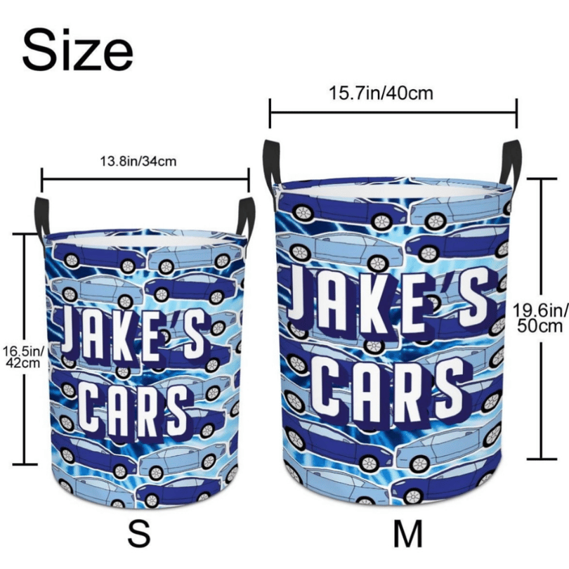 Cars Canvas Toy Bin – Just Love Designs