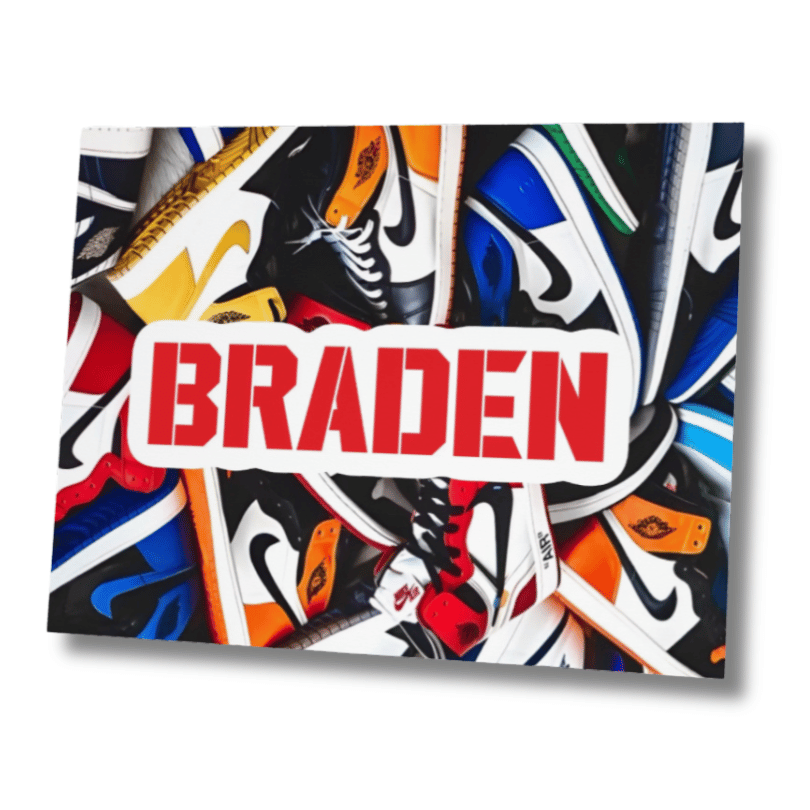 Custom Notecards (Design Your Own) Sneakers Create’d