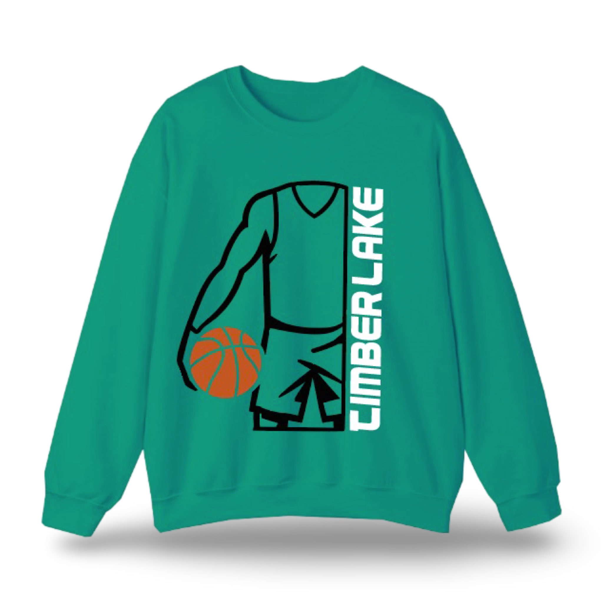 Hoops Outline Camp Crewneck – Hip-P 2025