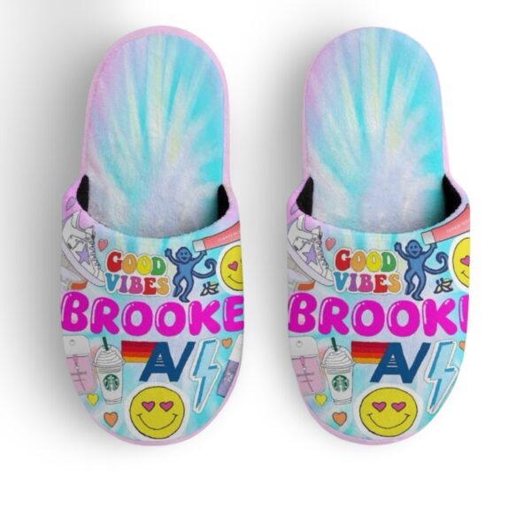 Preppy Girl Fuzzy Slippers - Shoes - Footwear - Just Love Designs 2025