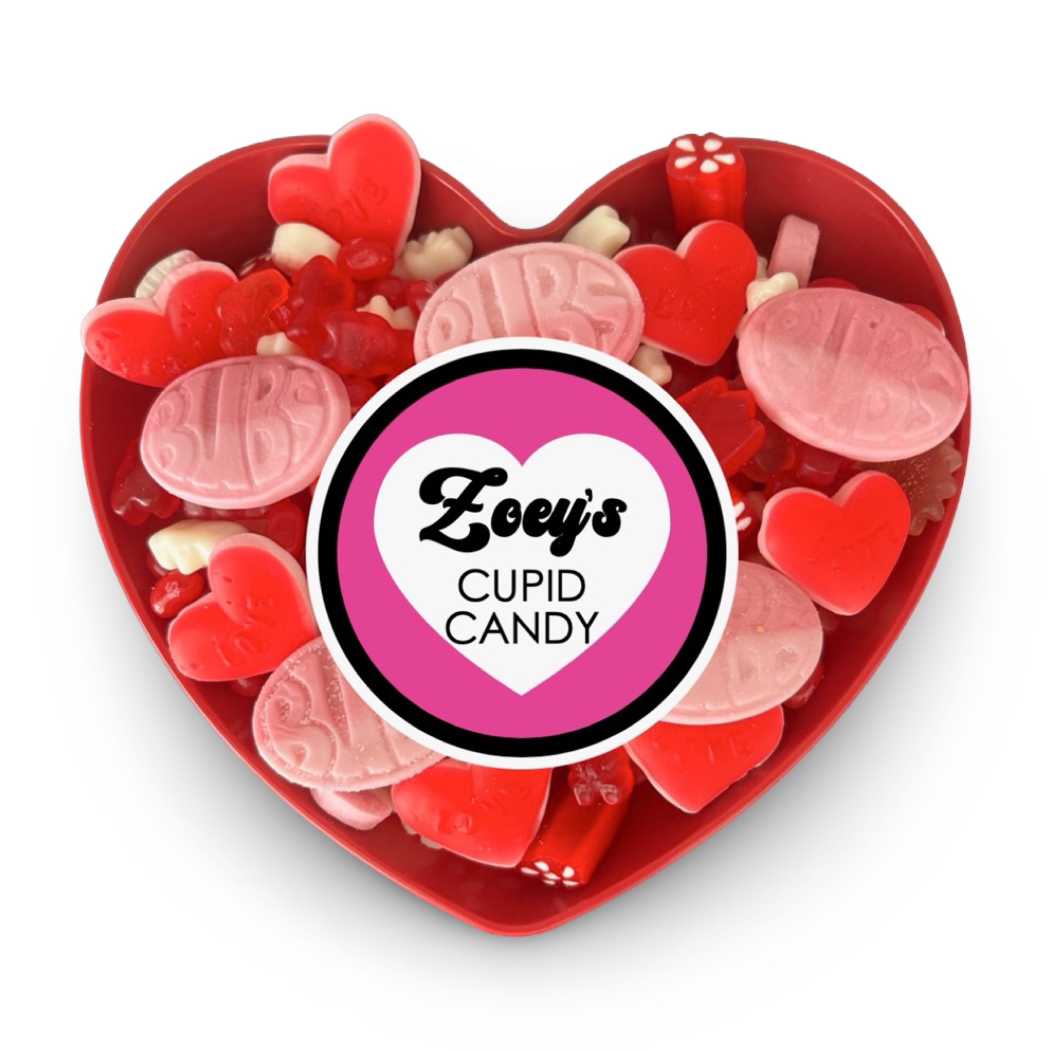 Valentine’s Heart Candy Board – Sunshine Sweets