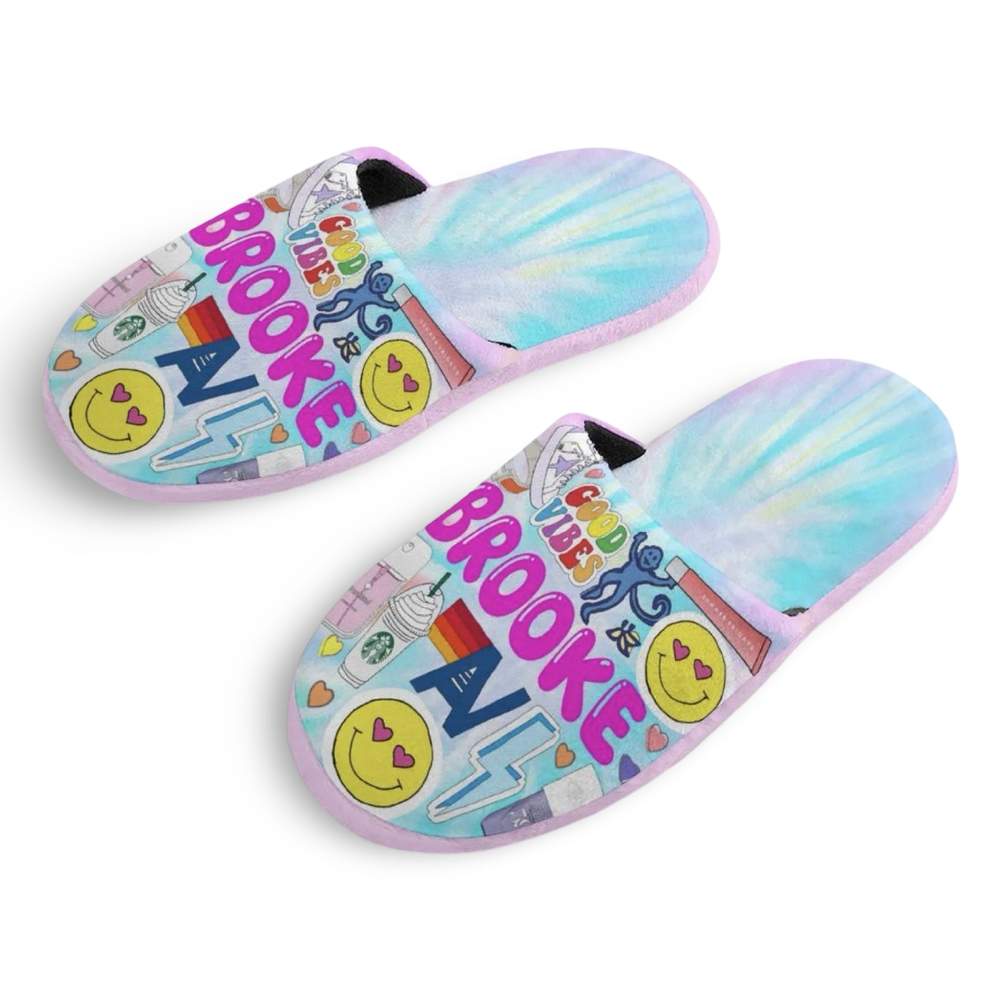 Preppy Girl Fuzzy Slippers – Shoes – Footwear – Just Love Designs2025