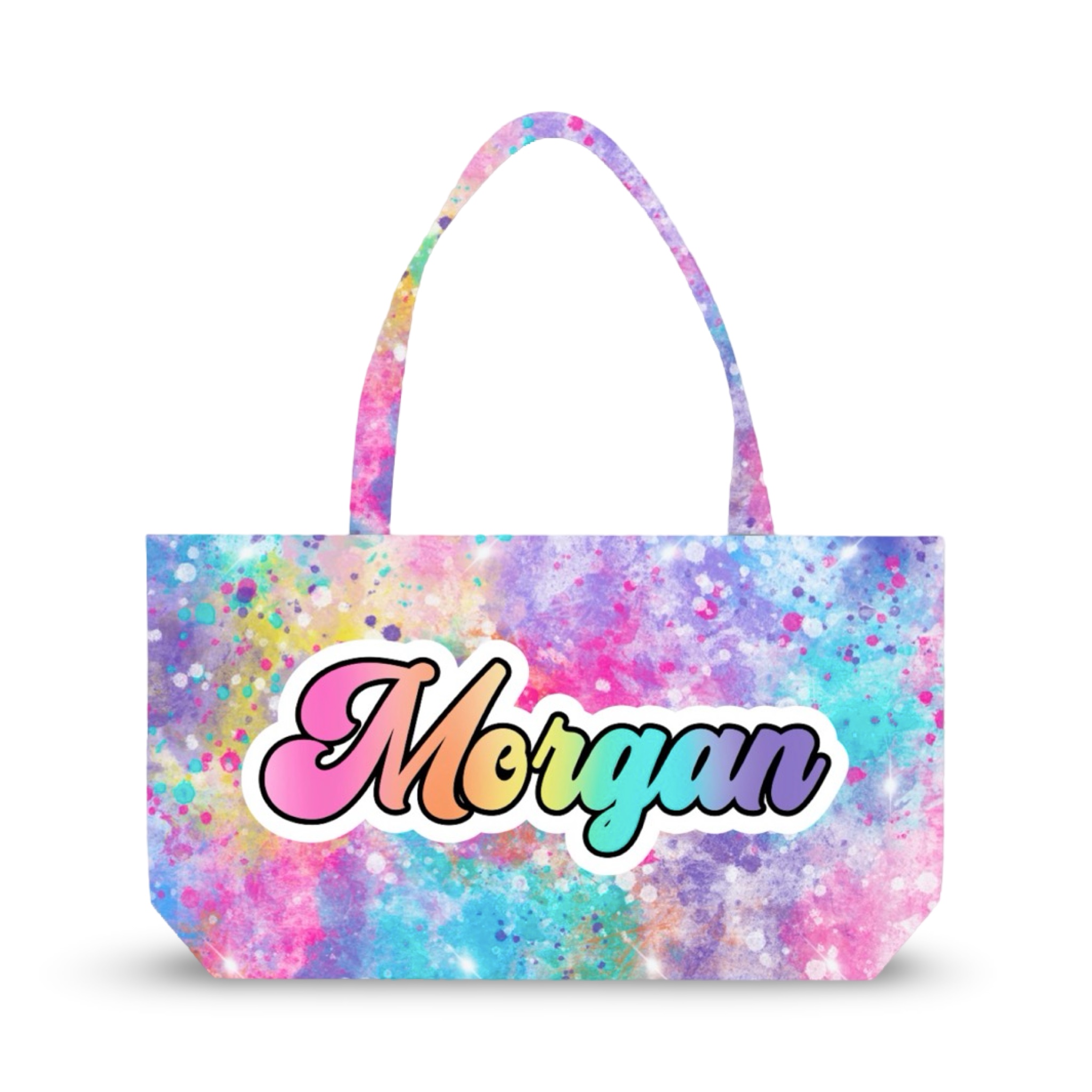 Plush Zipper Tote Bag – 24″ x 13″ – Namedrops 2025
