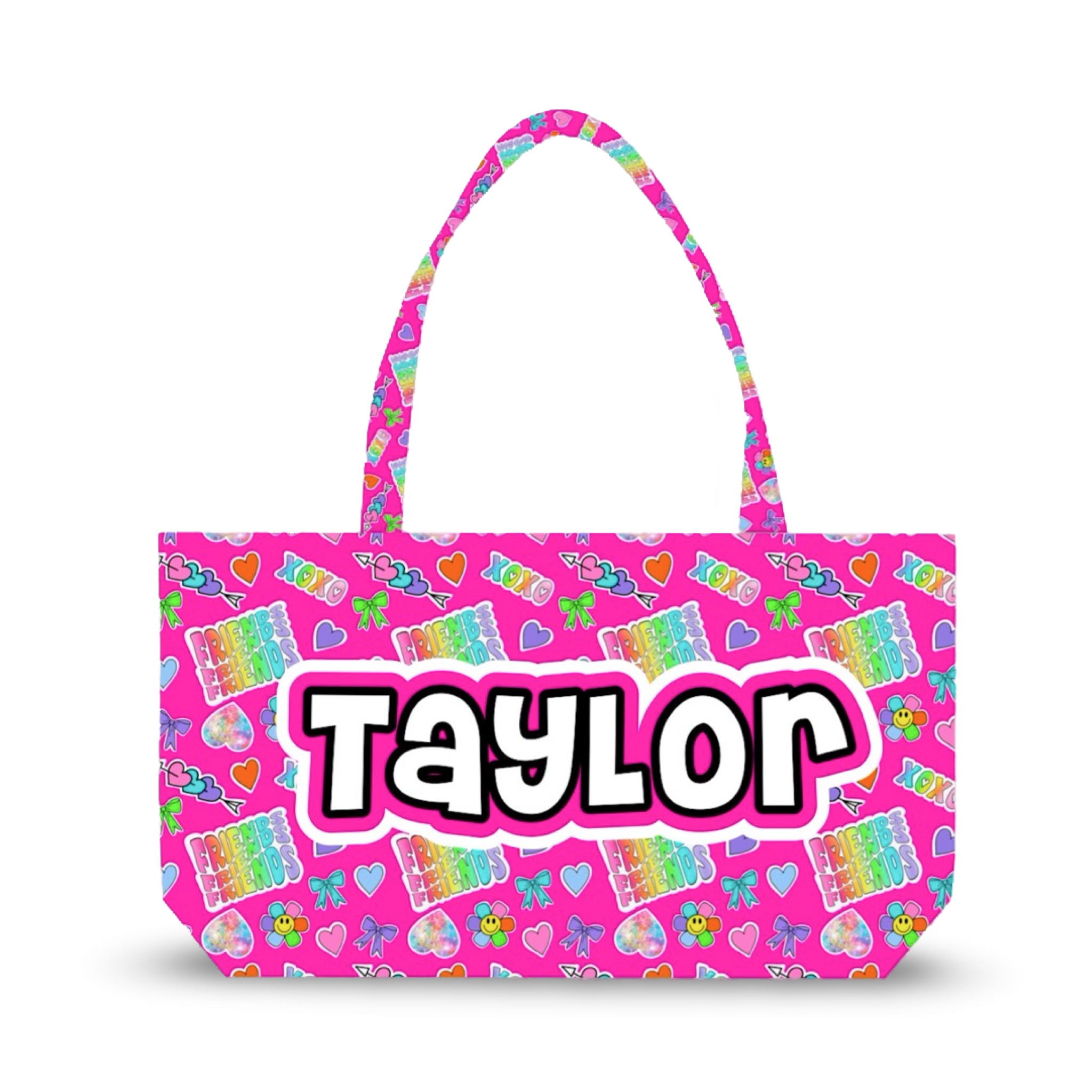 Plush Zipper Tote Bag – 24″ x 13″ – Namedrops 2025