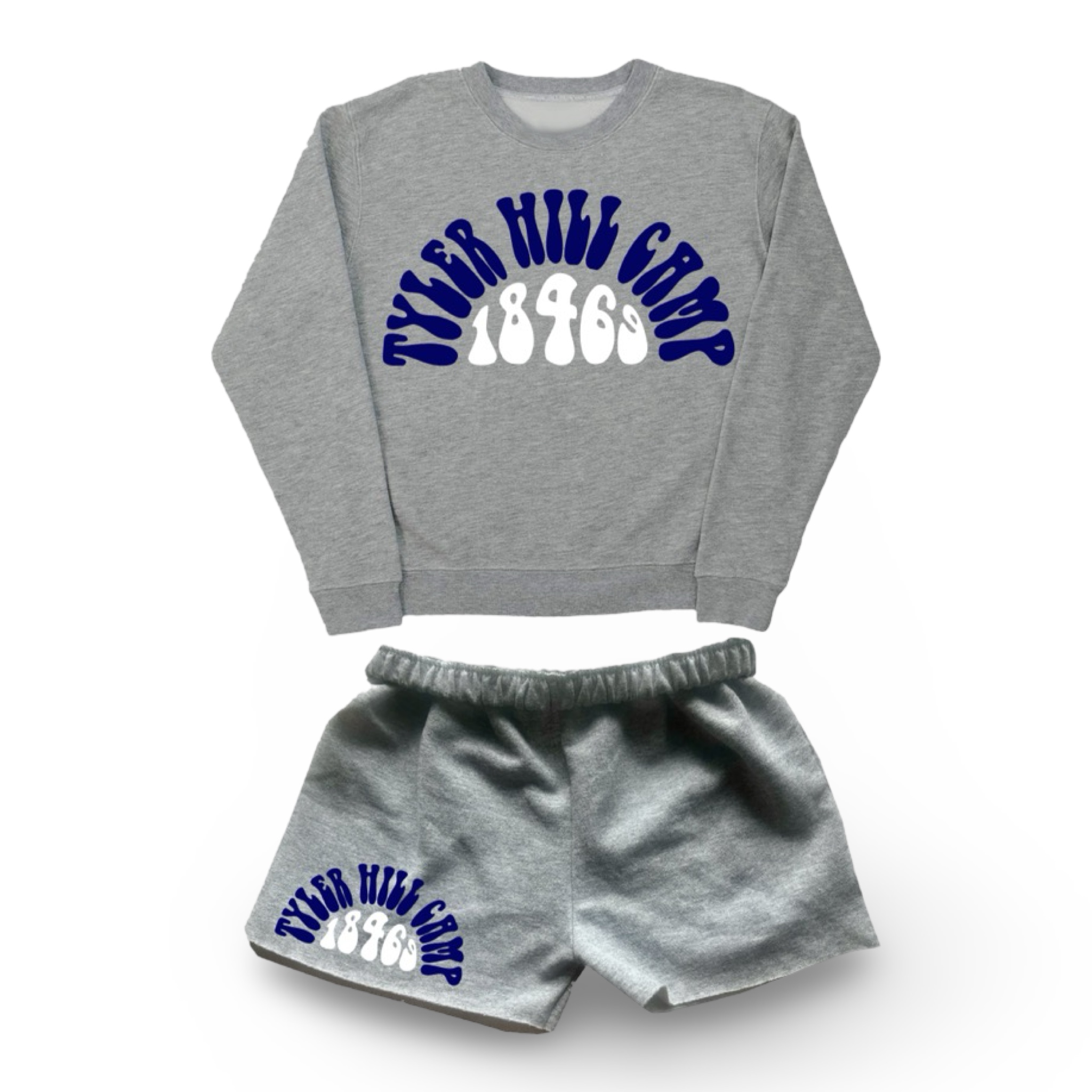 Over the Top Camp Zip Crewneck – Cut Sweatshorts – Hip-P 2025