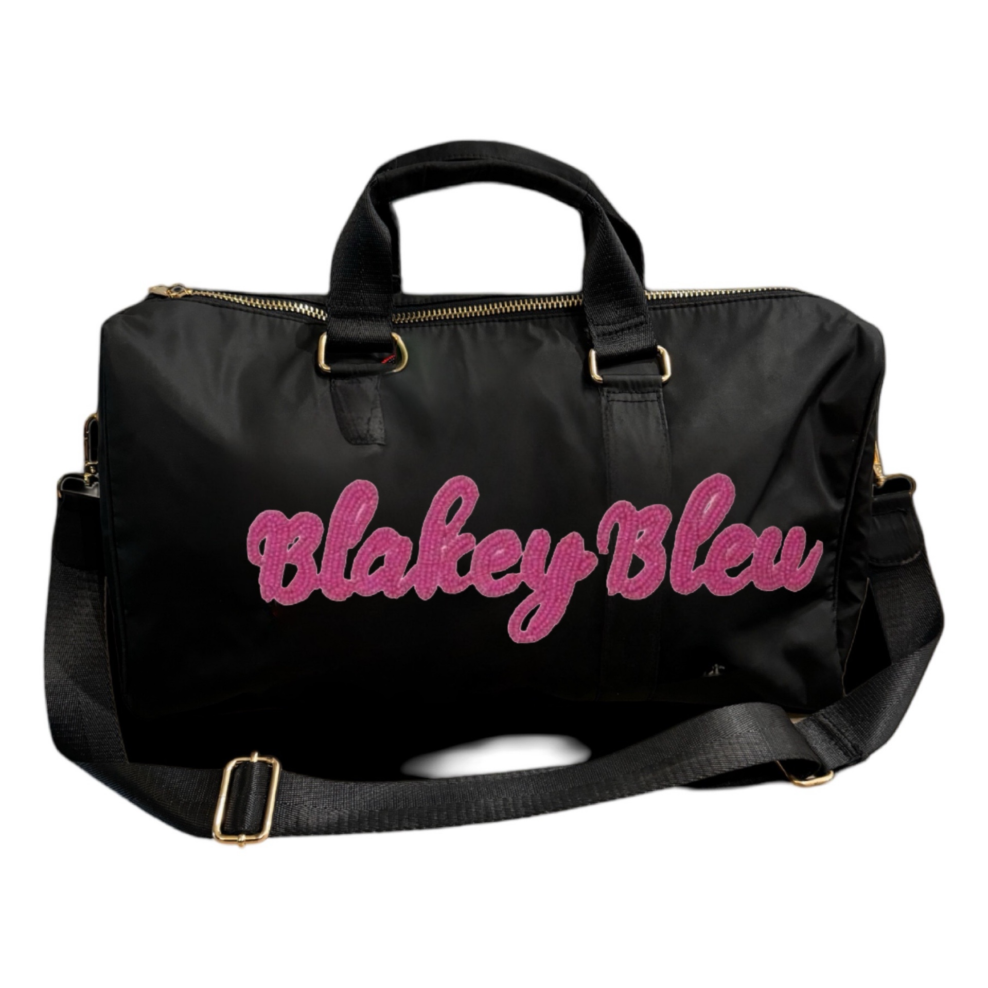 Lyss & Kat Beaded Personalized Duffel 2025