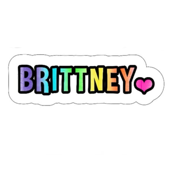 12" x 18" Rainbow Name Pillow - Namedrops 2025