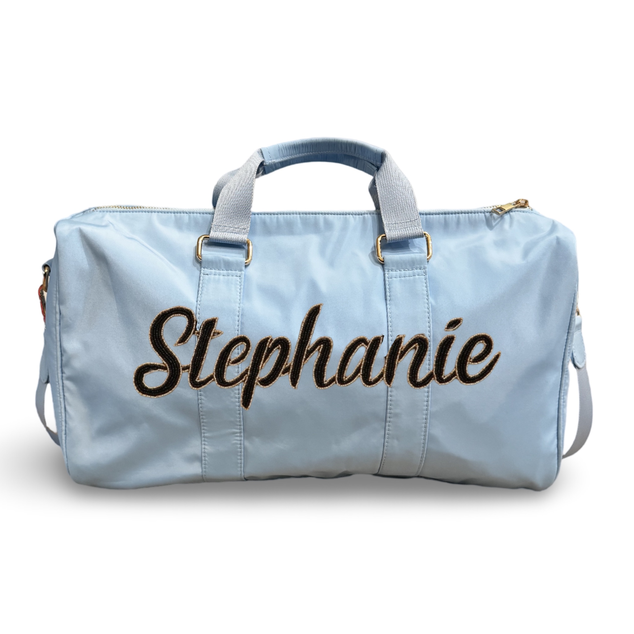 Lyss & Kat Beaded Personalized Duffel 2025