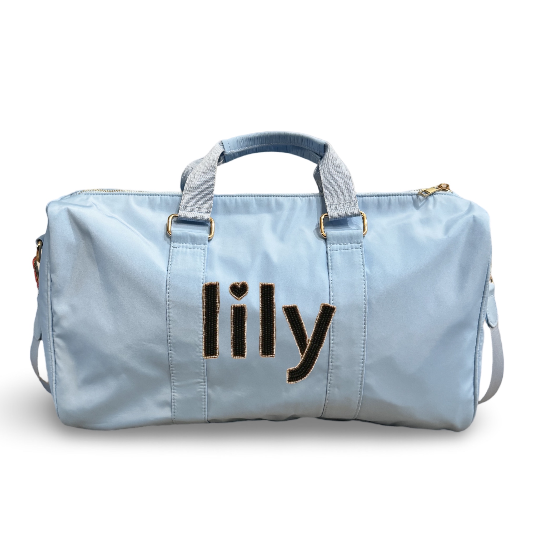 Lyss & Kat Beaded Personalized Duffel 2025