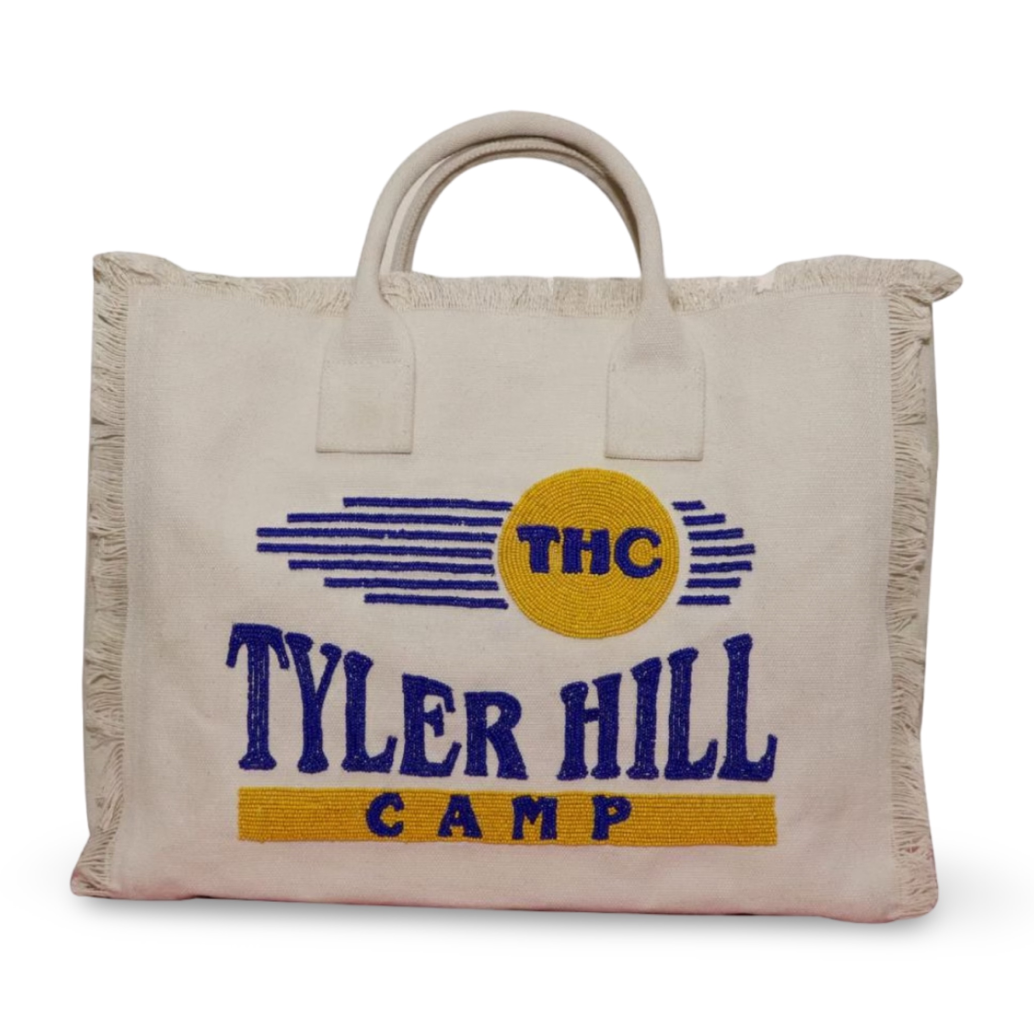 Lyss & Kat Camp Beaded Slouchy Tote Bag 2025