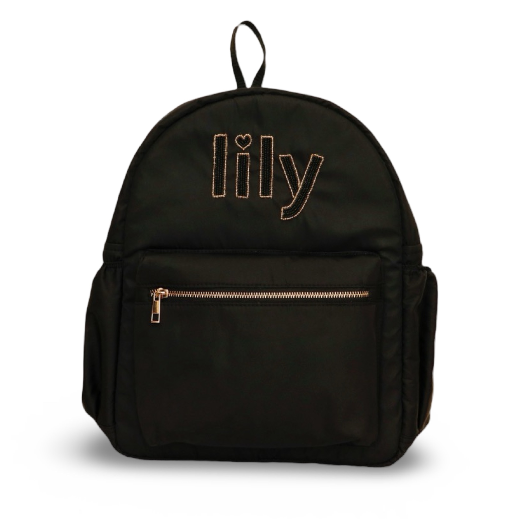 Lyss & Kat Beaded Personalized Backpack 2025
