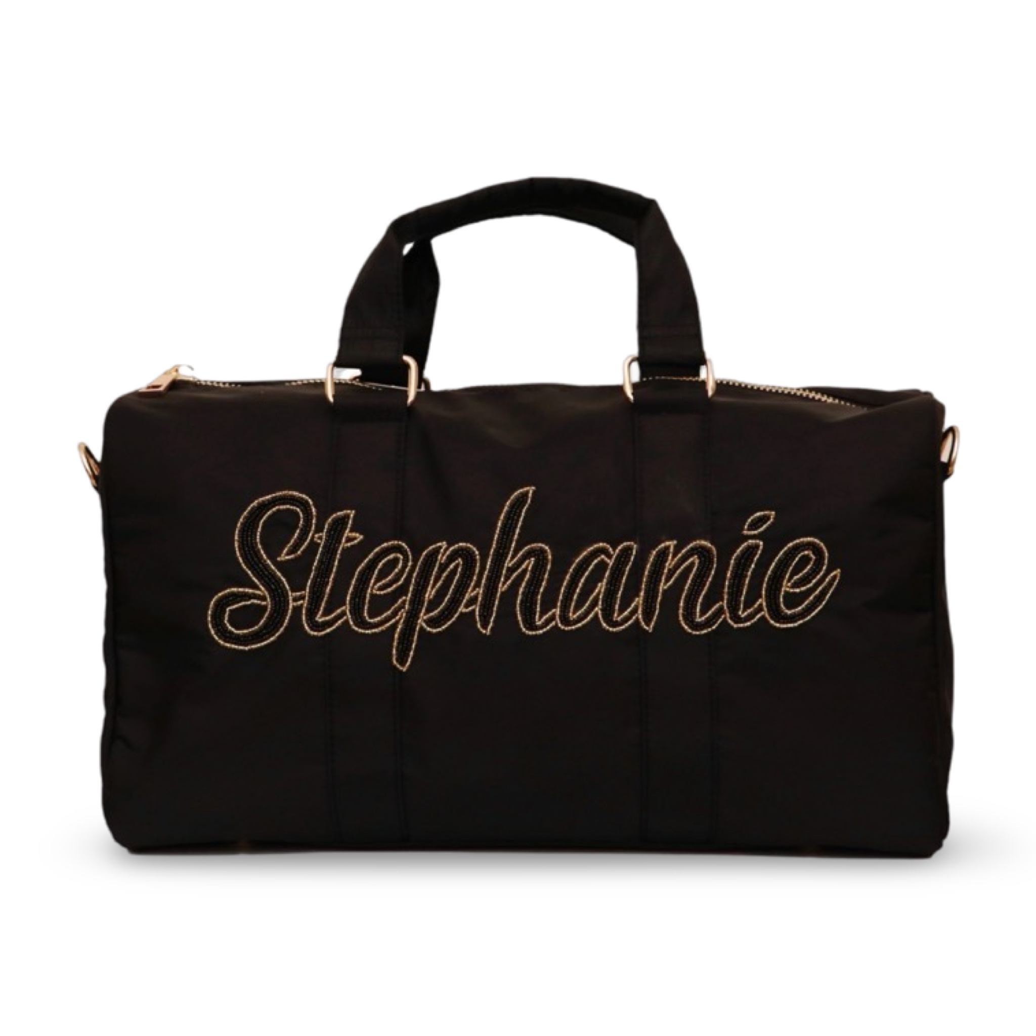 Lyss & Kat Beaded Personalized Duffel 2025