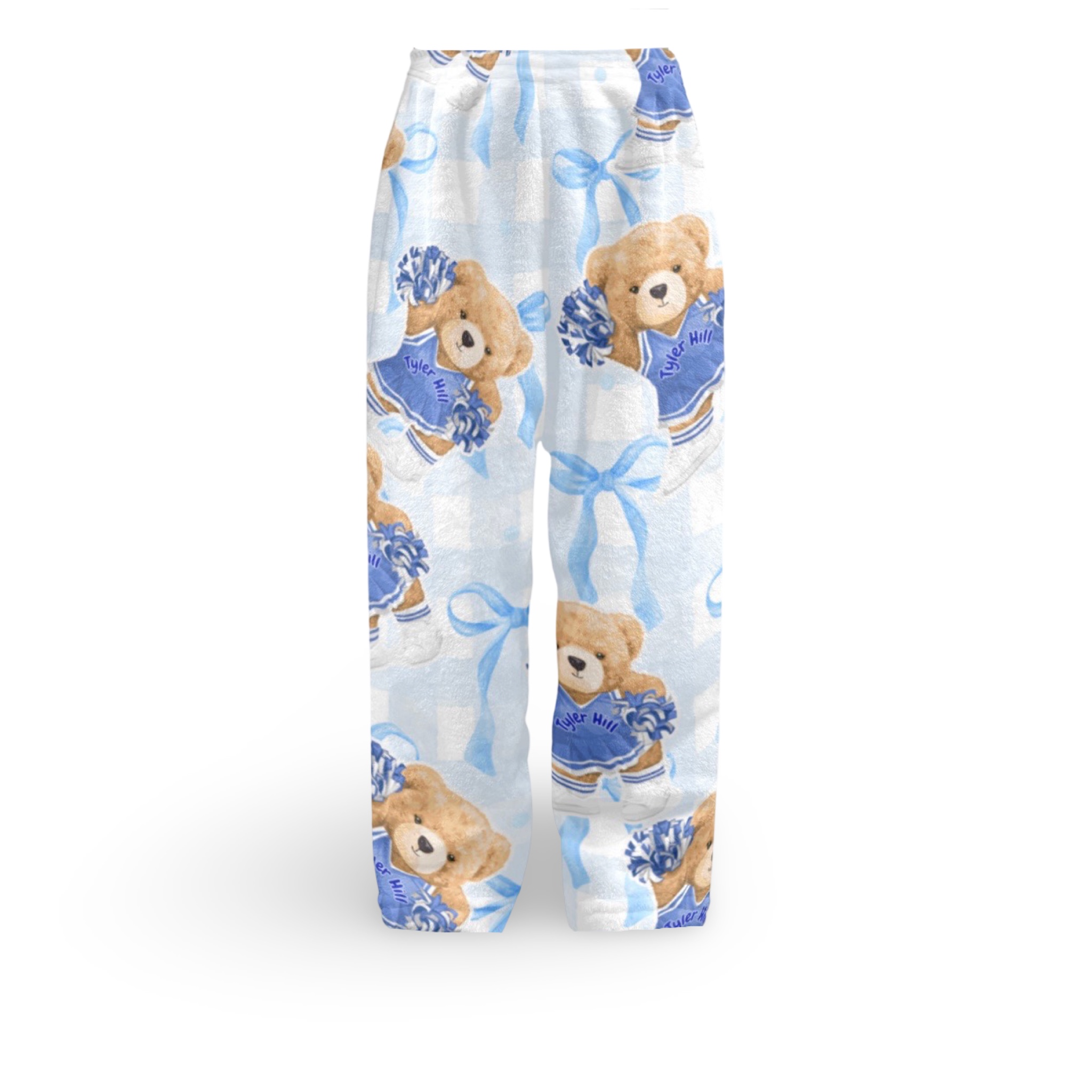 Bow & Cheer Teddy Bear Camp Pajama Pants – JAZ It Up 2025