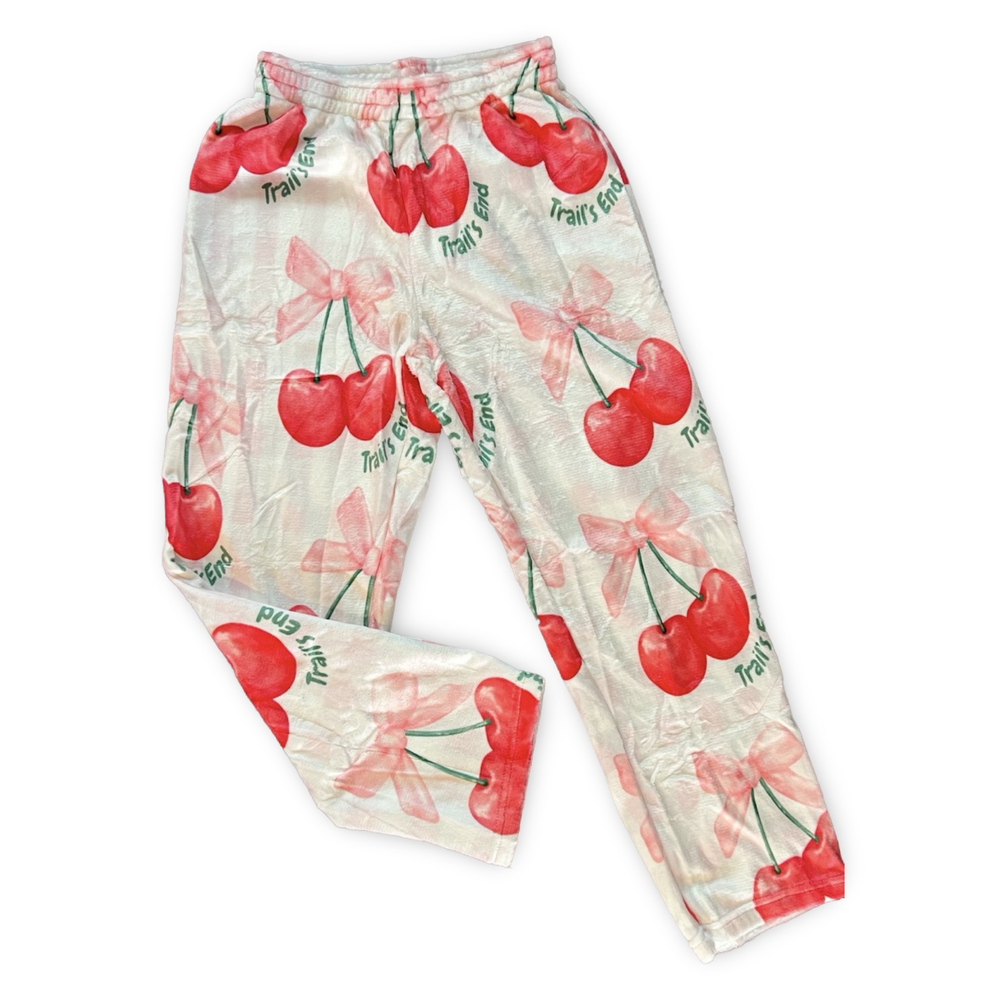 Fuzzy Cherries & Bows Camp Pajama Pants – JAZ it Up 2025