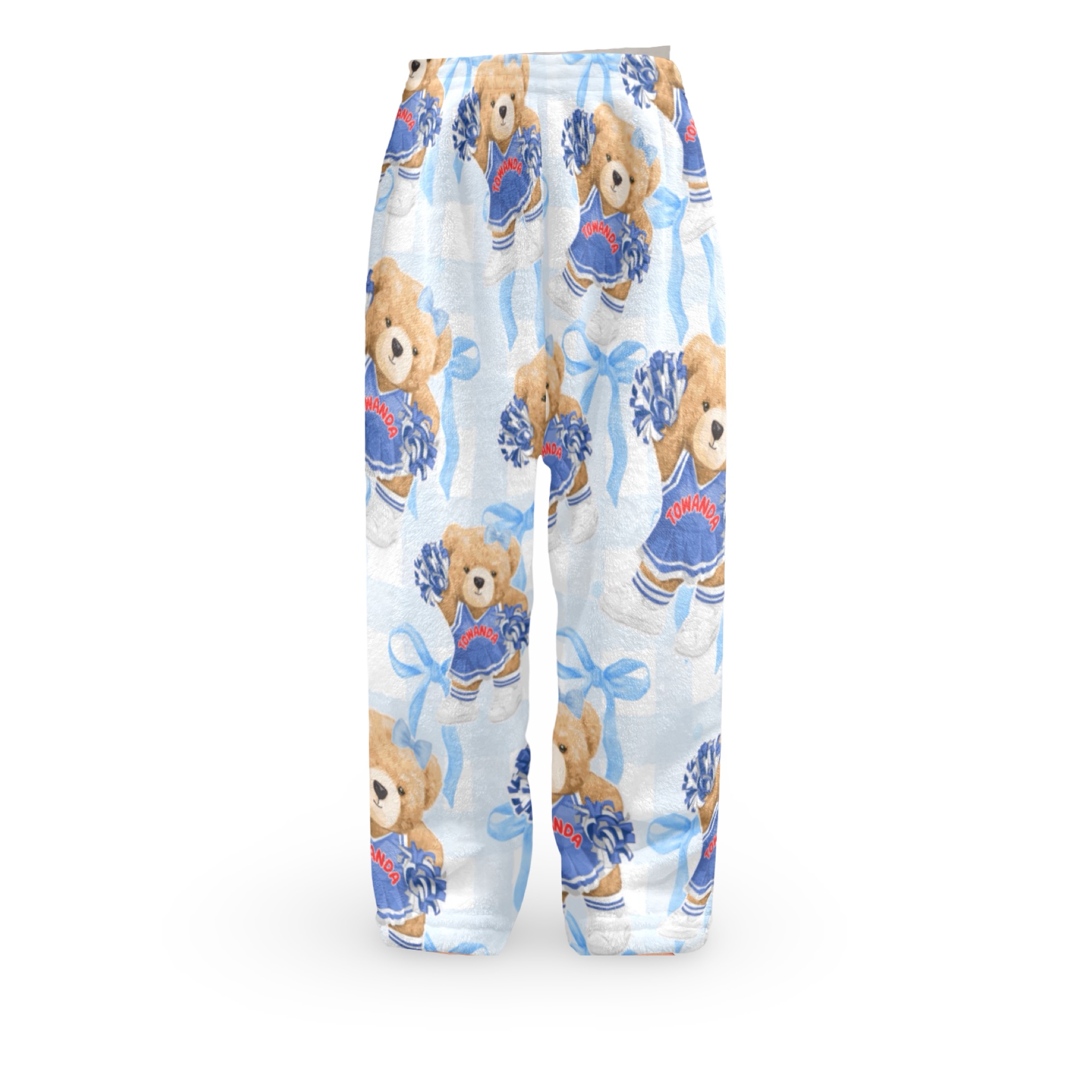 Bow & Cheer Teddy Bear Camp Pajama Pants – JAZ It Up 2025