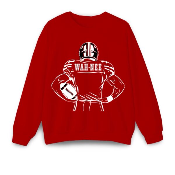 Football Back Outline Camp Crewneck - Hip-P 2025