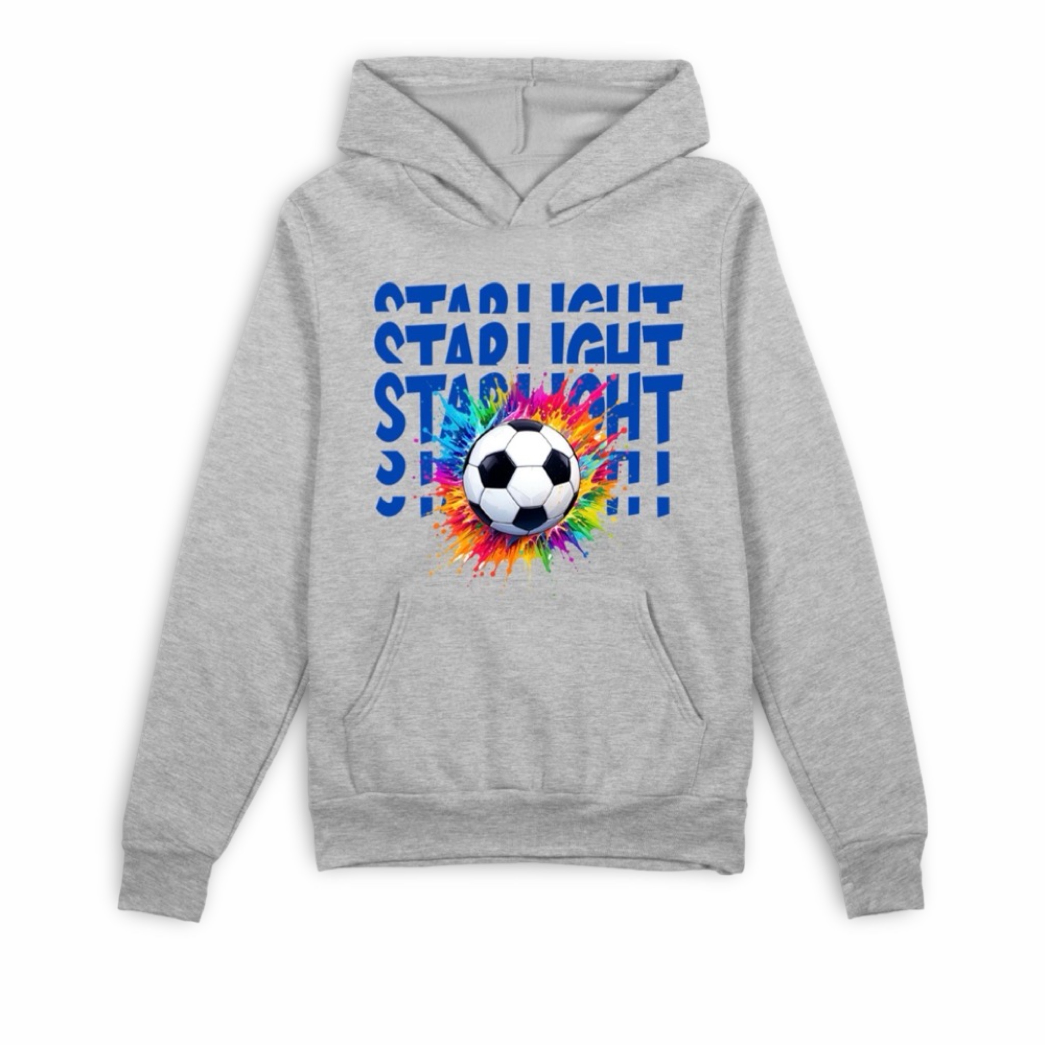 Girl’s Soccer Paint Splat Sweatshirt – Hoodie – Hip-P 2025