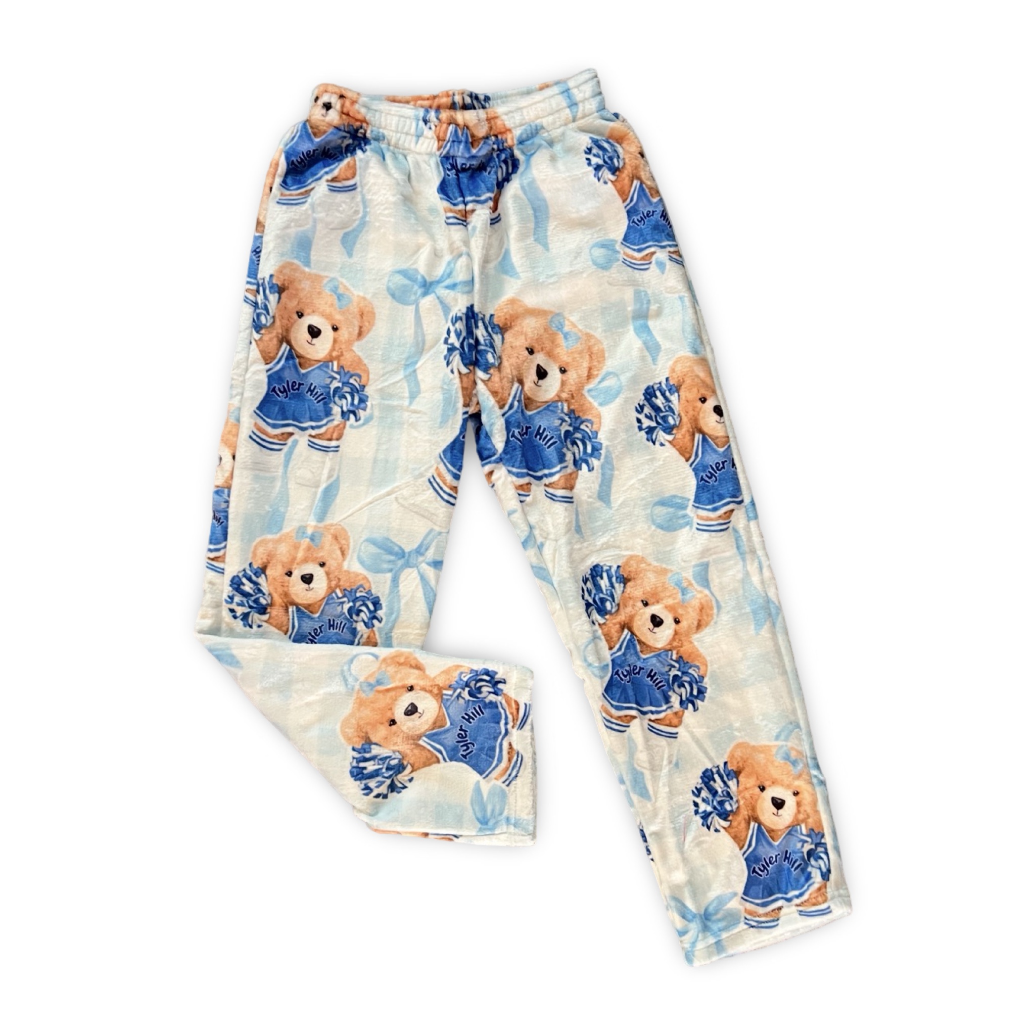 Bow & Cheer Teddy Bear Camp Pajama Pants – JAZ It Up 2025