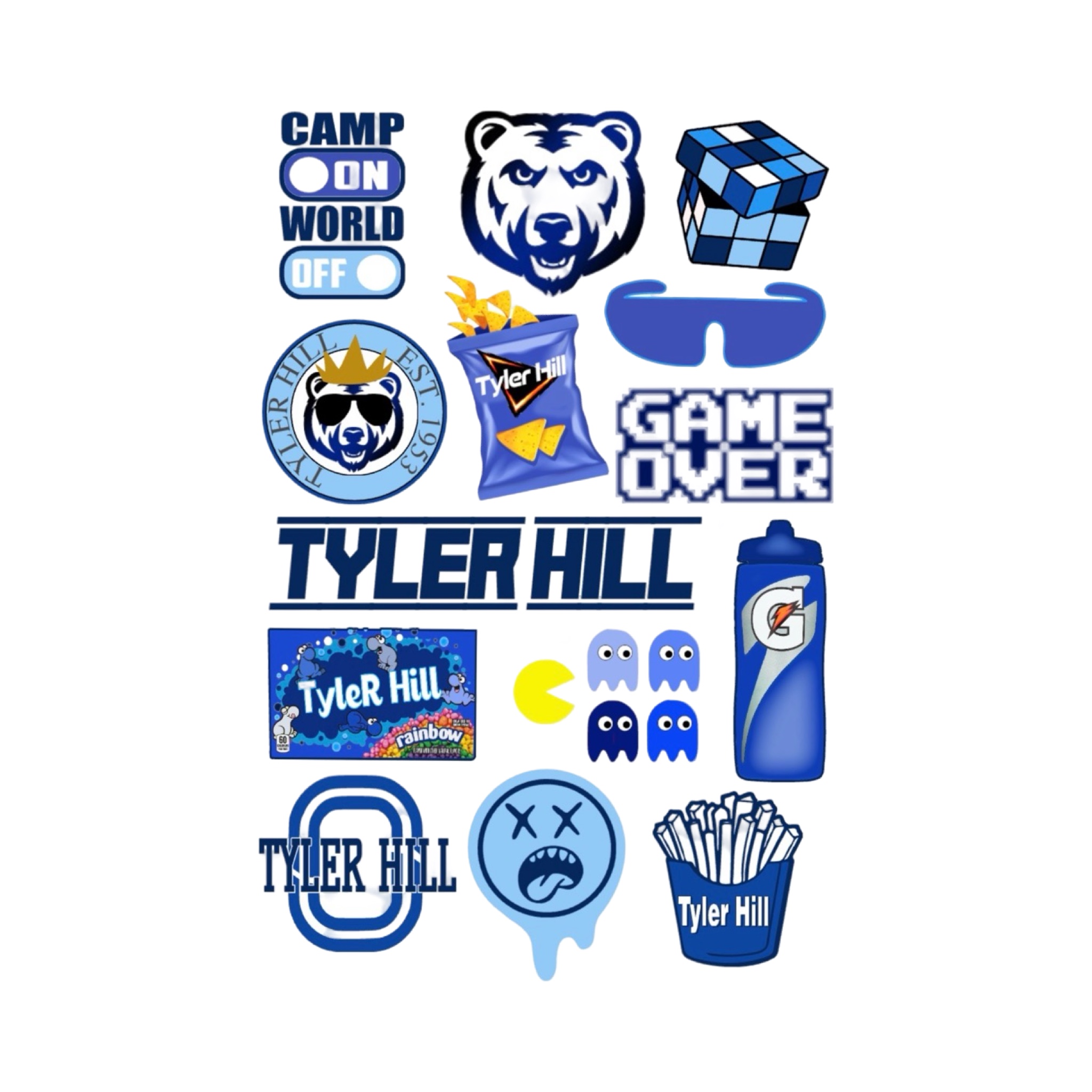 All Around – Camp Sticker Sheet (2025)