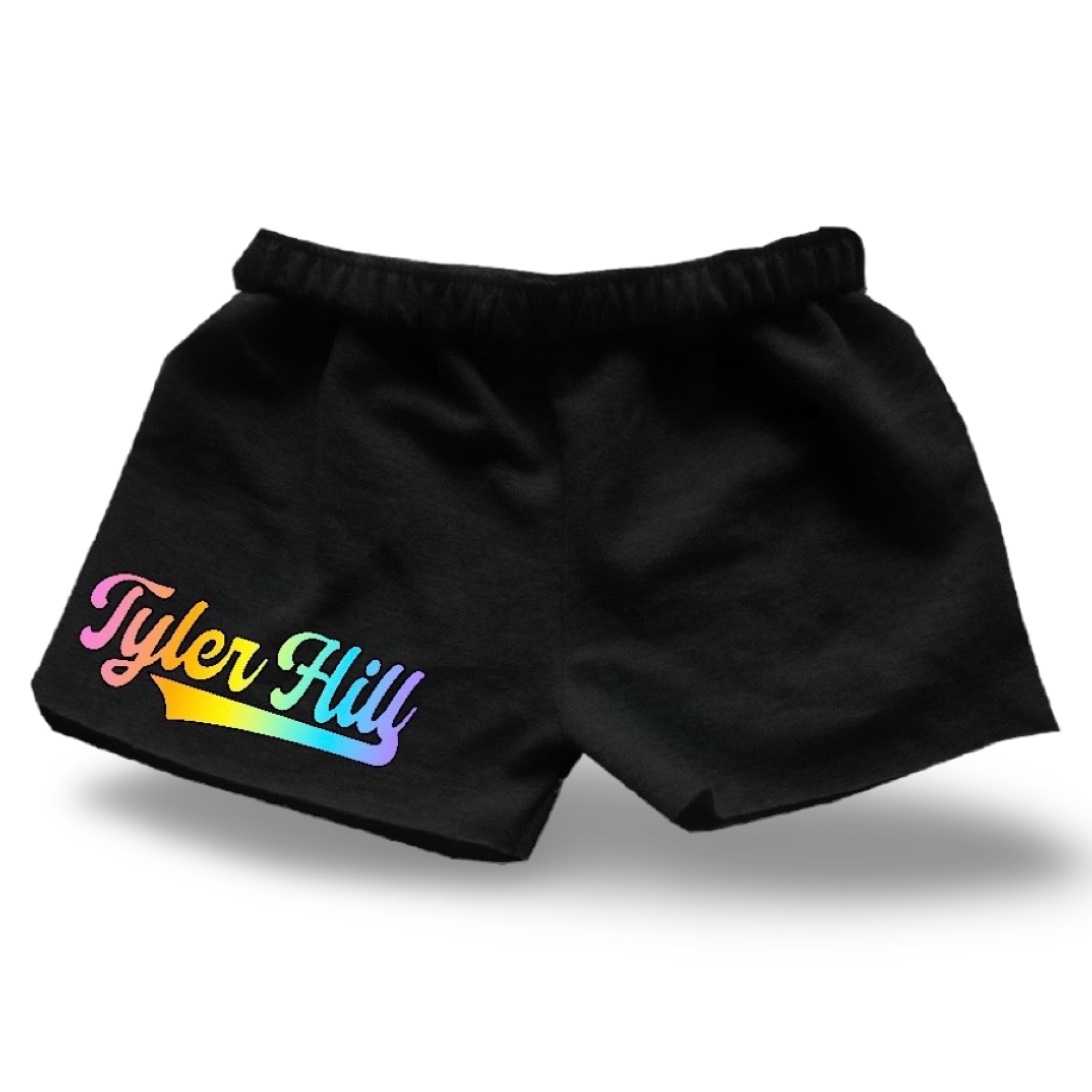 Pastel Rainbow Camp – Cut Sweat-shorts – Hip-P 2025