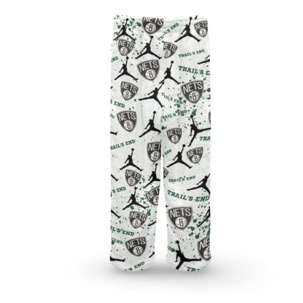 Sports & Camp Logos White with Splatter Pajama Pants - JAZ It Up 2025
