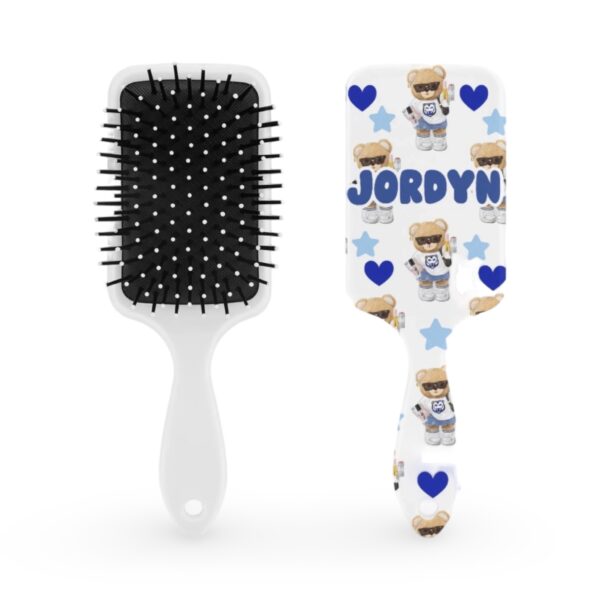 Customized Hairbrush - Bear, Hearts, Stars & Camp (Camp Color) - Create'D 2025