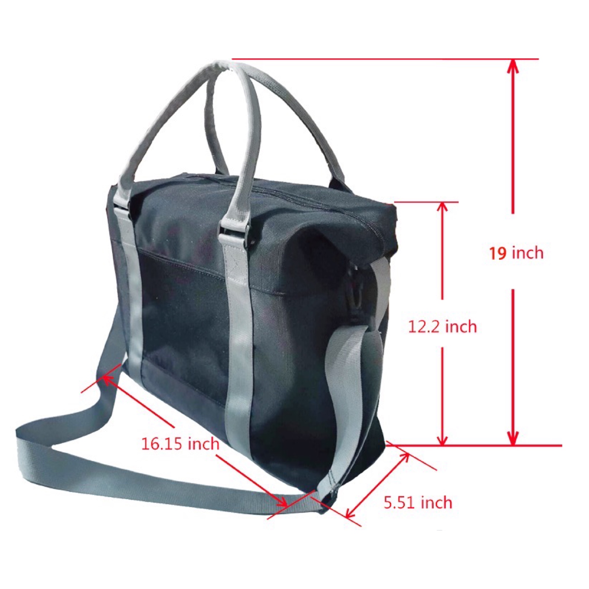 Travel Tote Bag – Dimensions – Create’D 2025