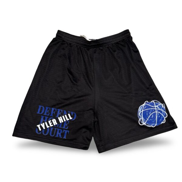 Tyler Hill Black Shorts (Defend Home Court) - Youth XL - Ready to Ship - R2S
