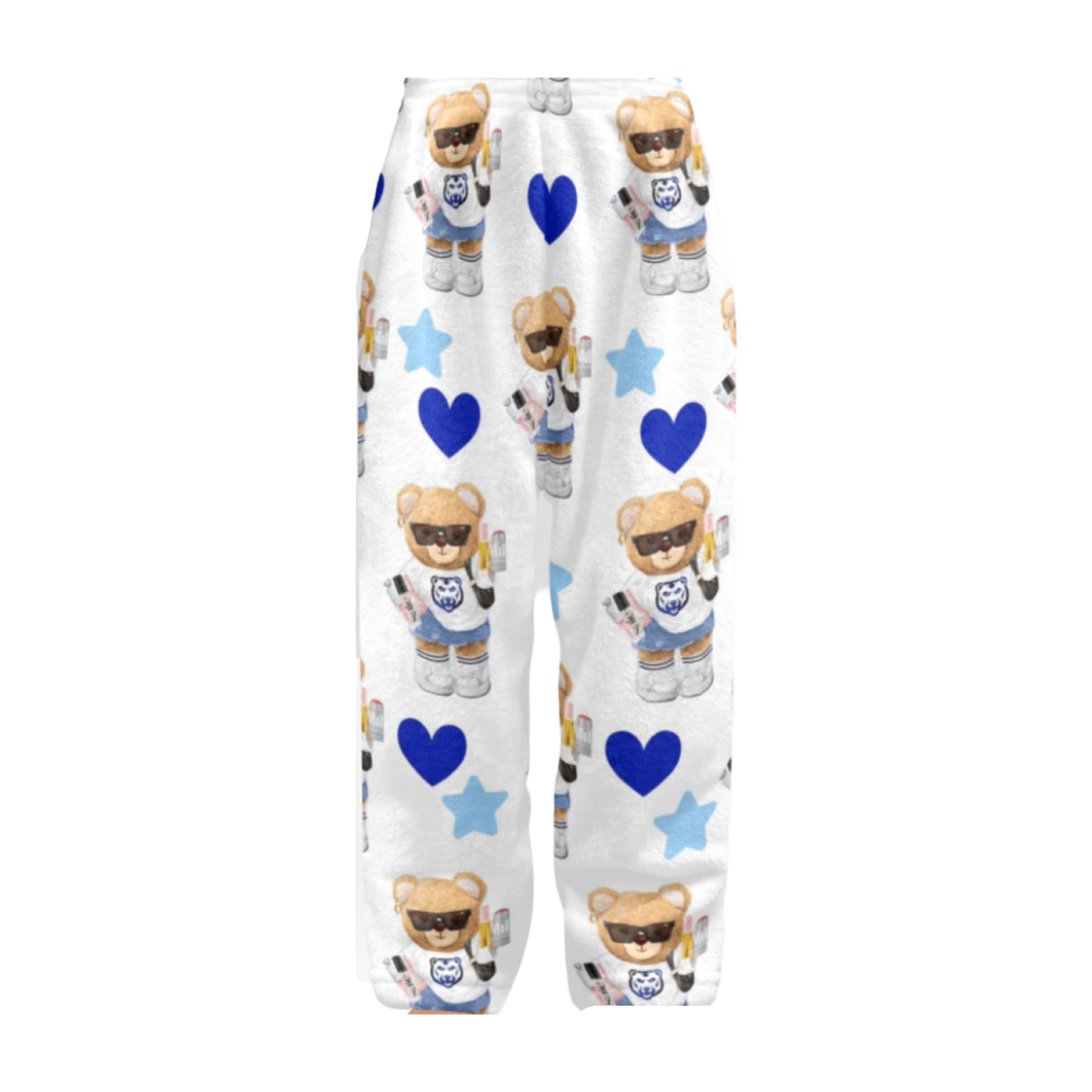 Fuzzy Pajama Pants – Teddy Bear – Preppy Bear – Create’D 2025
