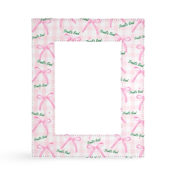 Camp & Bows Picture Frame (8" x 10"; fits 5" x 7" photo) - JAZ It Up