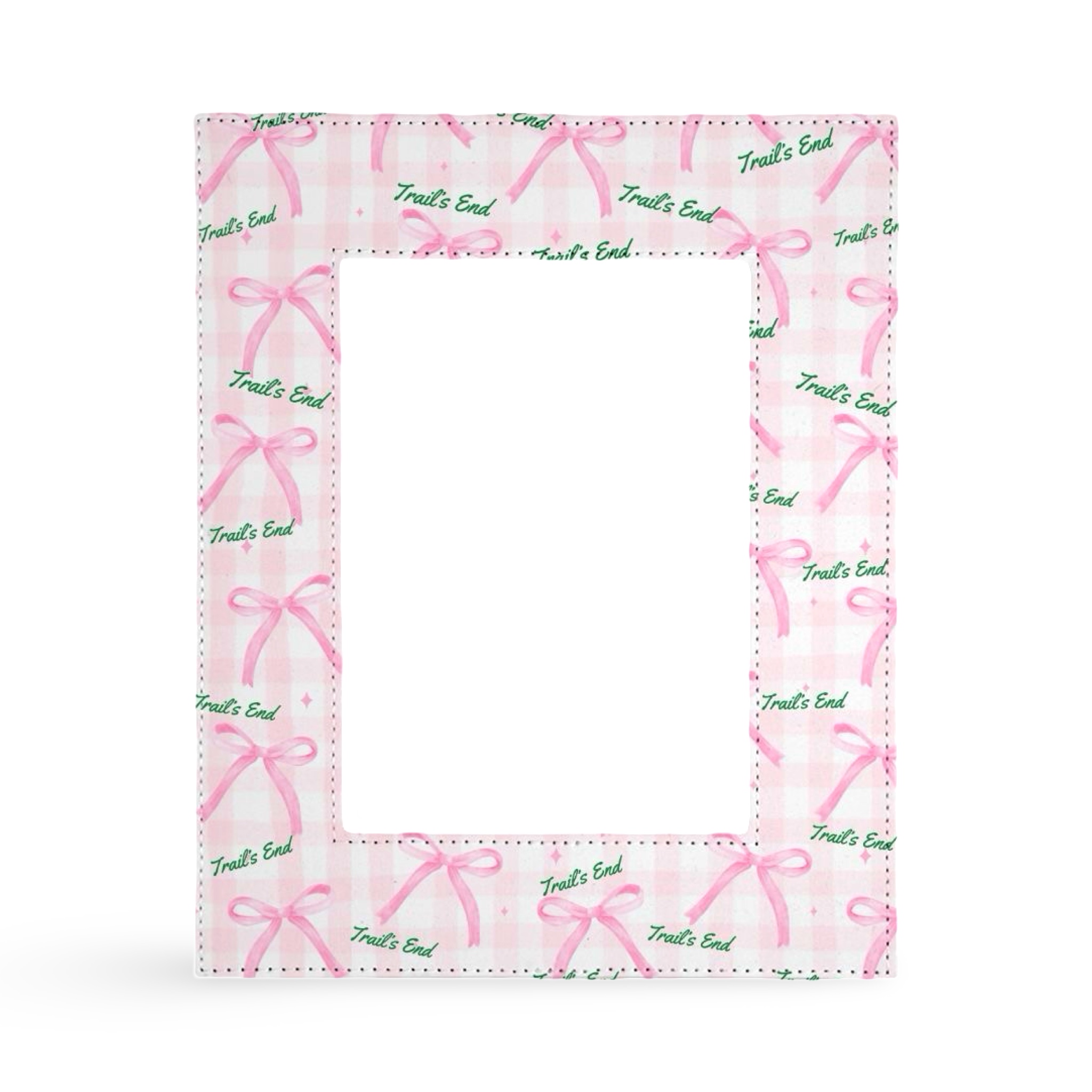 Camp & Bows Picture Frame (8″ x 10″; fits 5″ x 7″ photo) – JAZ It Up