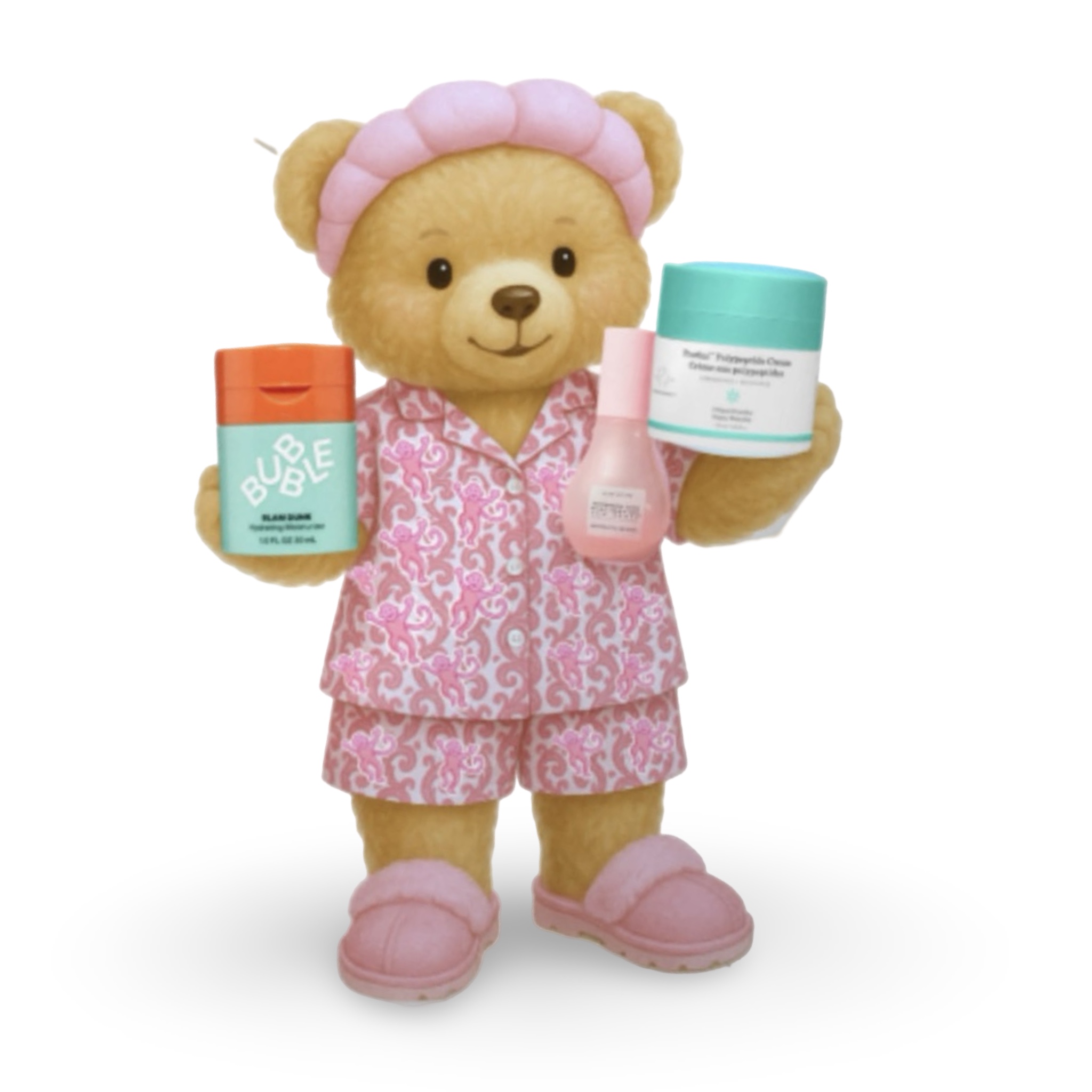 GRWM Bear Custom Pillow – Create’D 2025