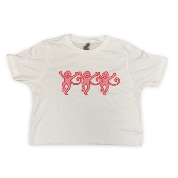3 Pink Monkey Tee - Youth Large - Ready to Ship - R2S