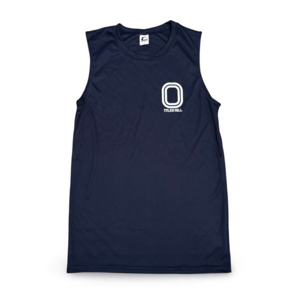 Tyler Hill Navy "O" Muscle Tank - Adult Small - Ready to Ship -R2S