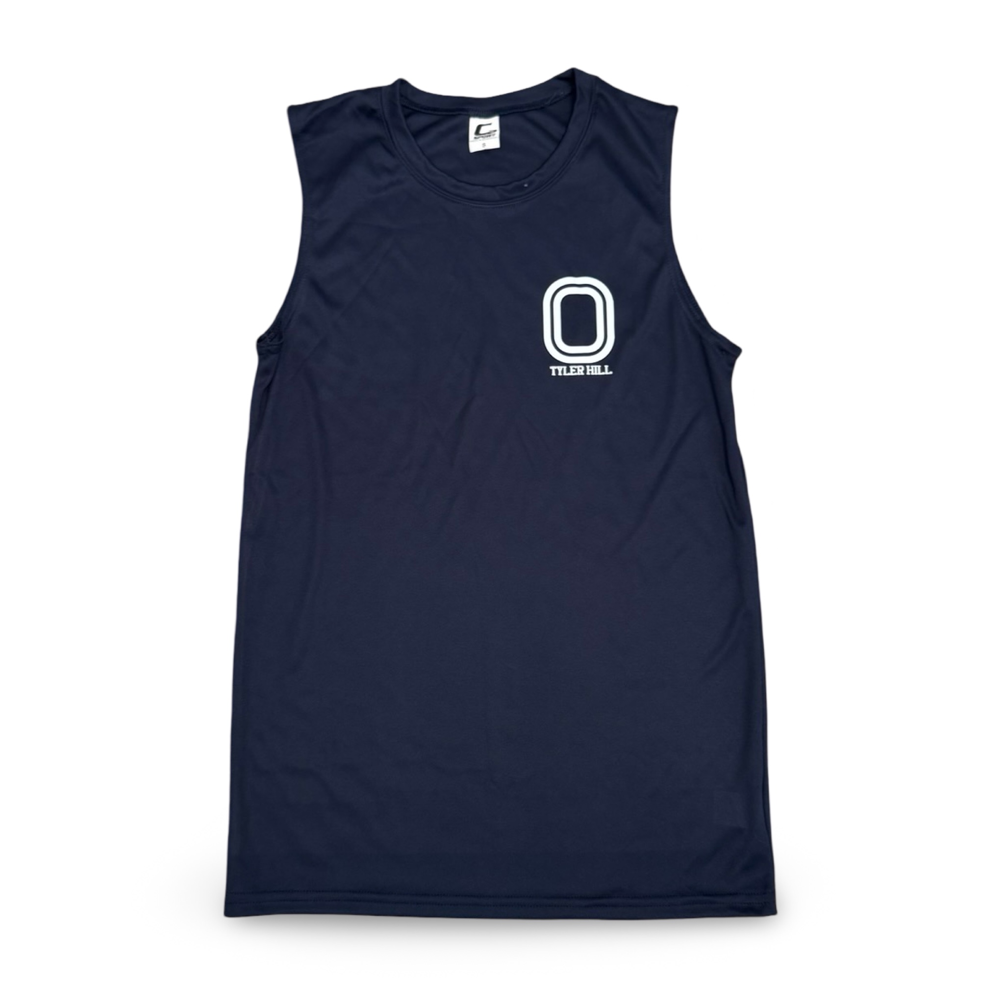Tyler Hill Navy “O” Muscle Tank – Adult Small – Ready to Ship -R2S