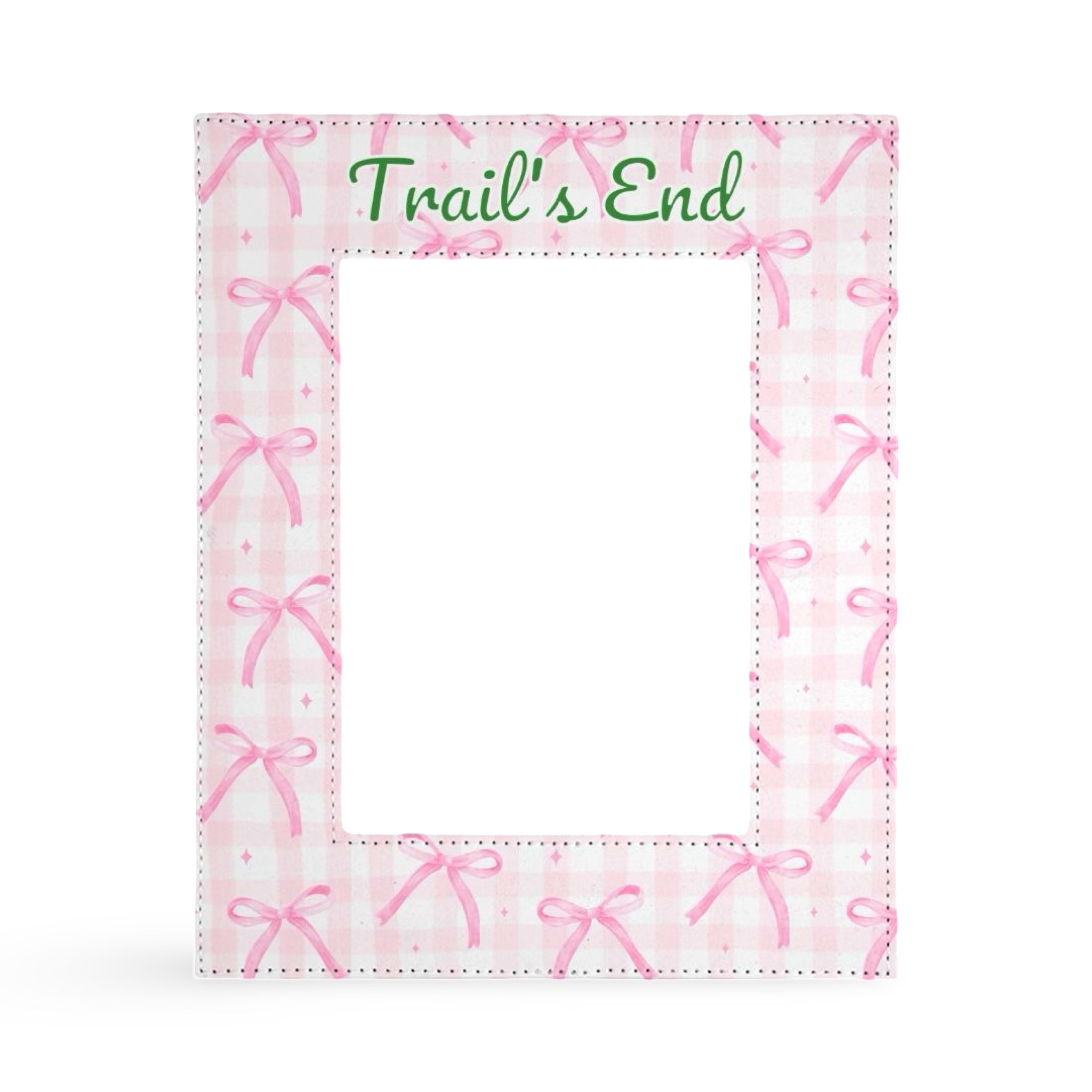 Camp & Bows Picture Frame (8″ x 10″; fits 5″ x 7″ photo) – JAZ It Up