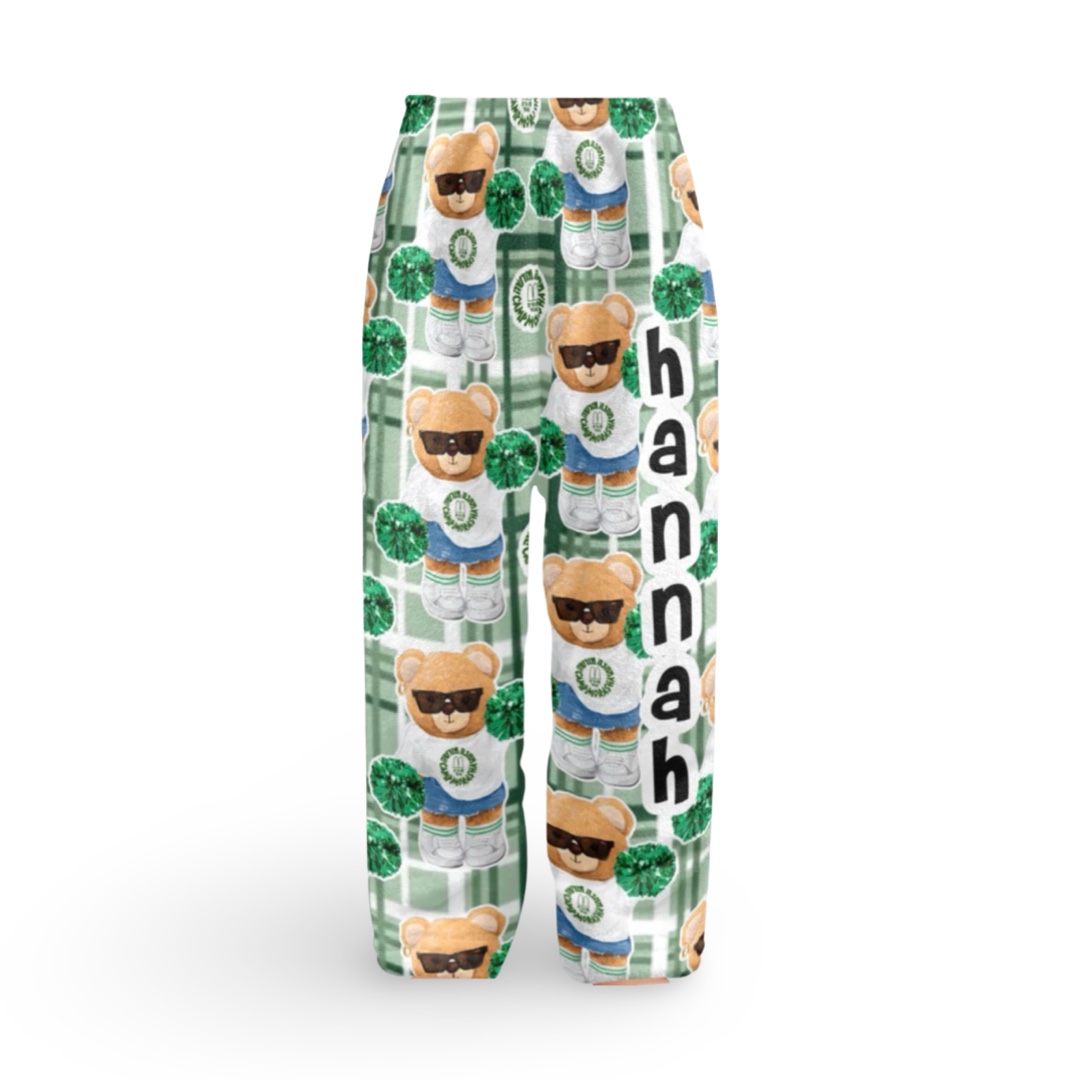Fuzzy Pajama Pants – Teddy Bear – Create’D 2025