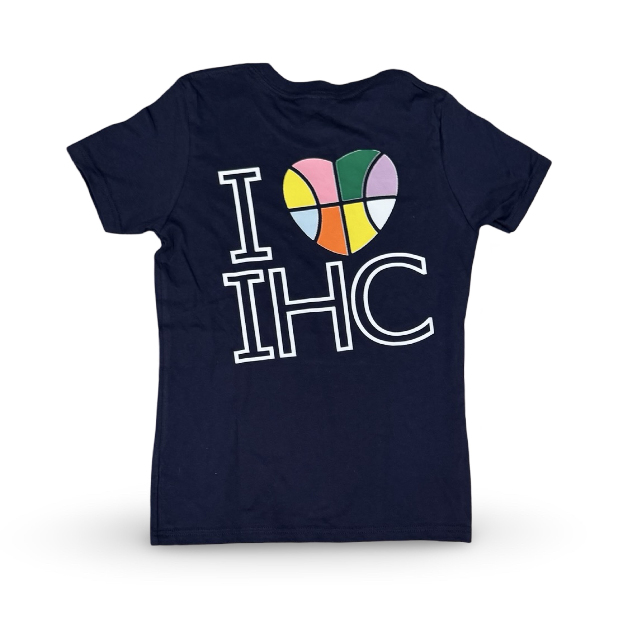 IHC Multi Color Heart Shirt – Ready to Ship – R2S