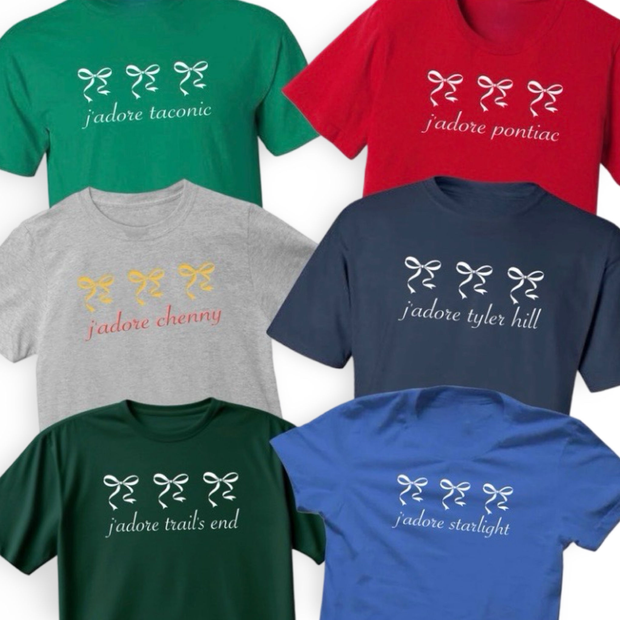 J’adore & Bows Camp Shirt – Mother Hustler NY 2025