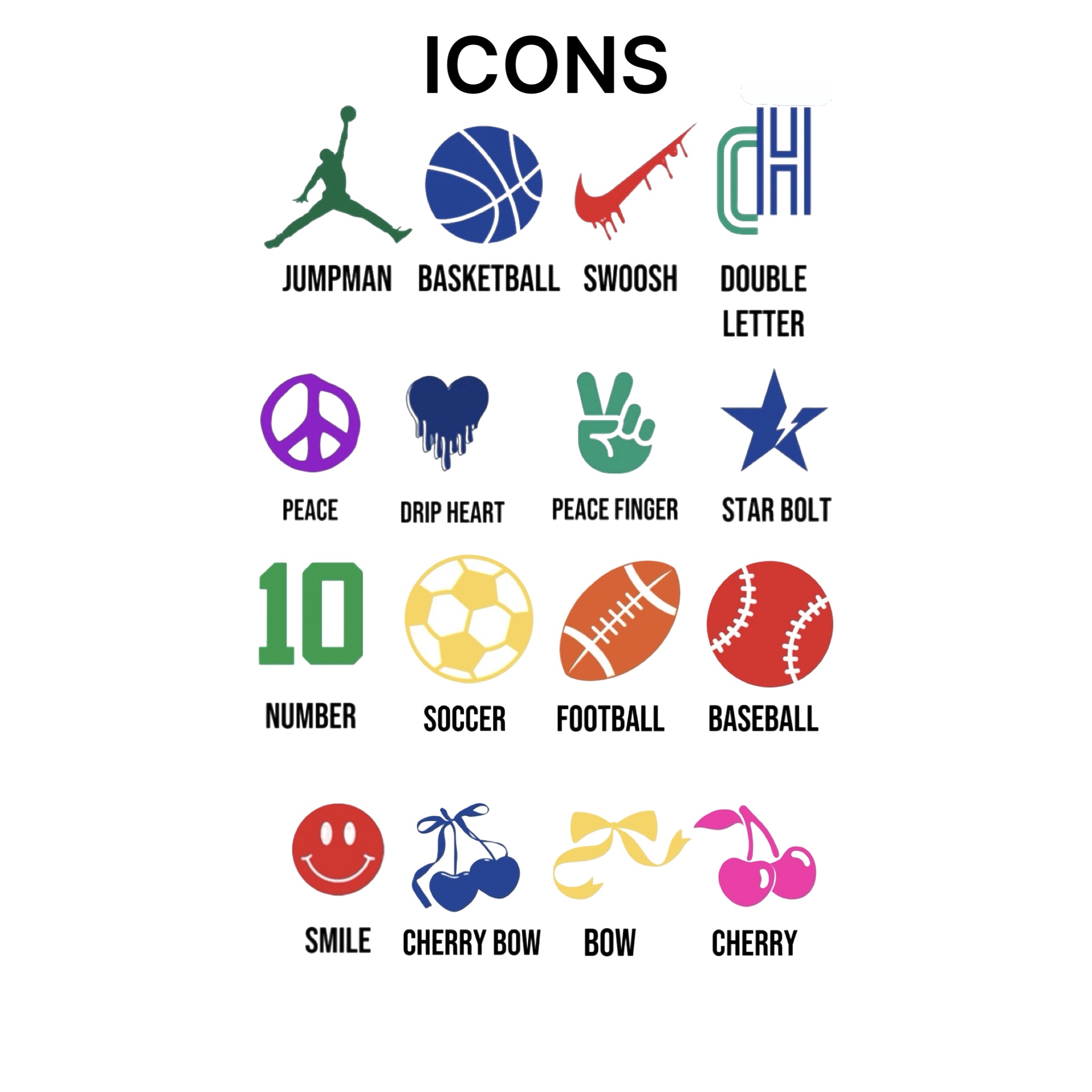 Custom Camp Teddy Bear ICON CHOICES – CREATE’ D