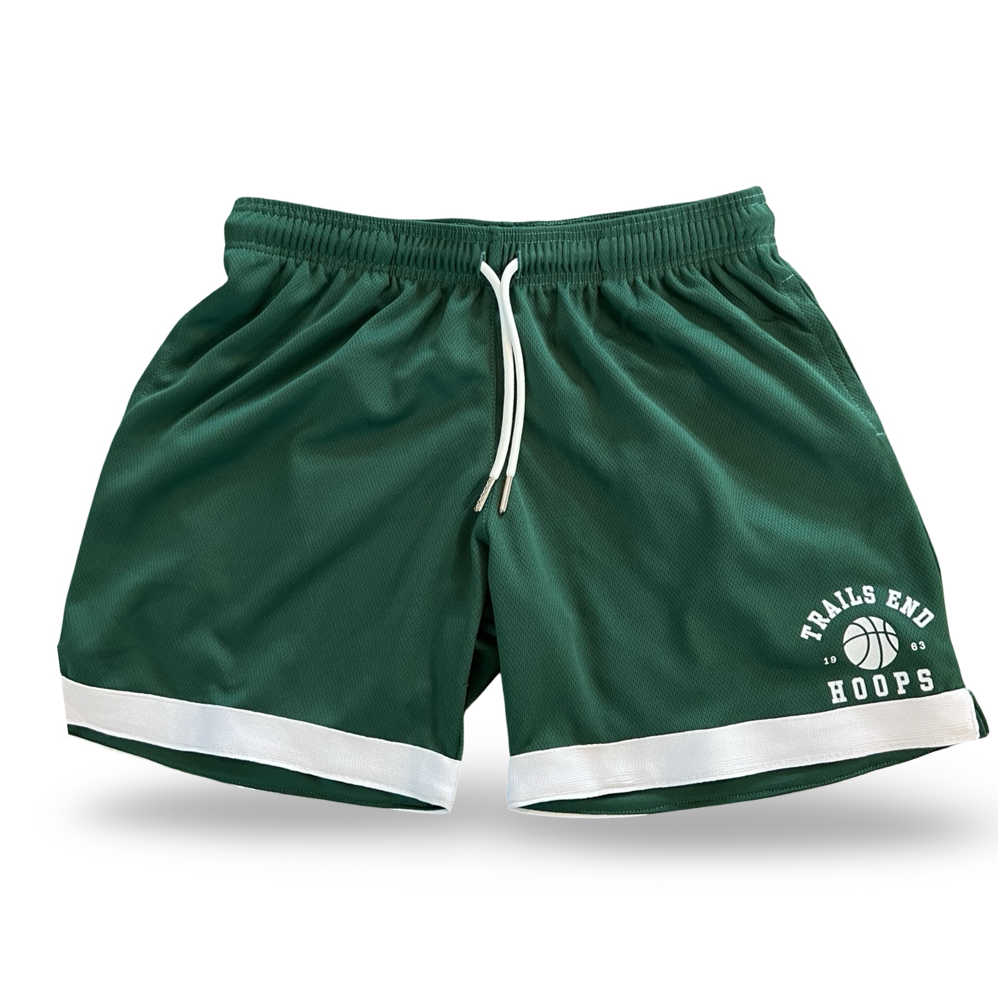 Trail’s End Green Drip Shorts – Youth Medium – Ready to Ship – R2S