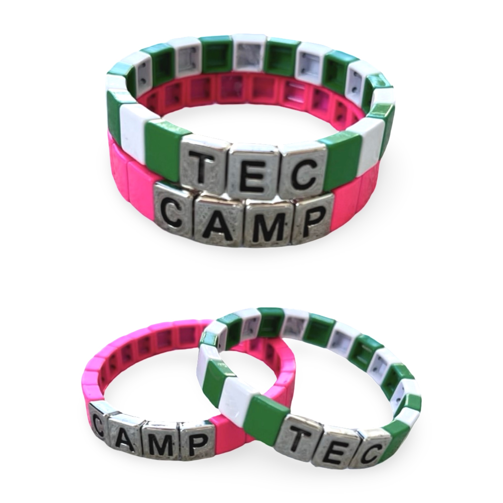 Enamel Tile Camp Bracelet – You Name It by Yonit