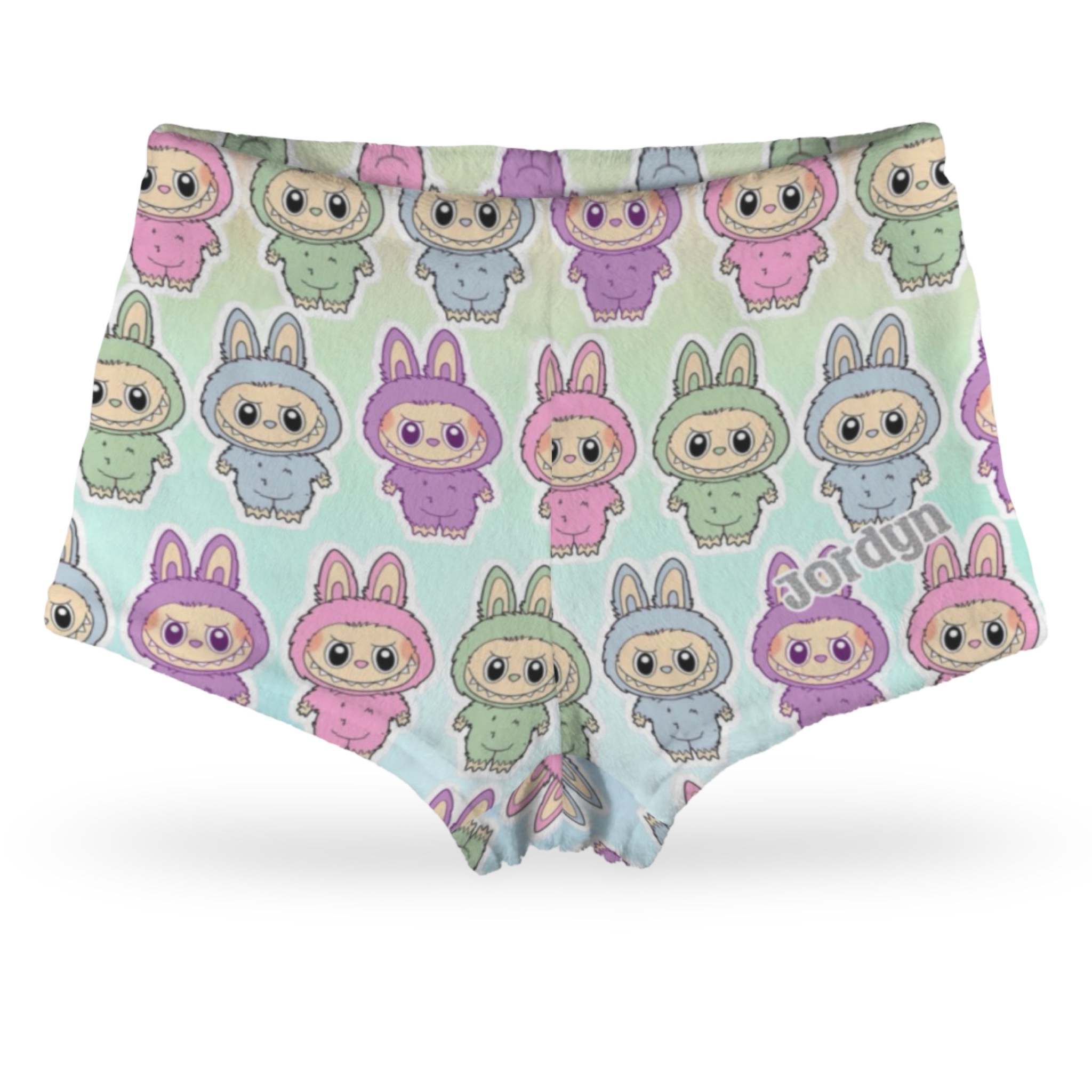 Labubu Fuzzy Pajama Shorts – Crete’D